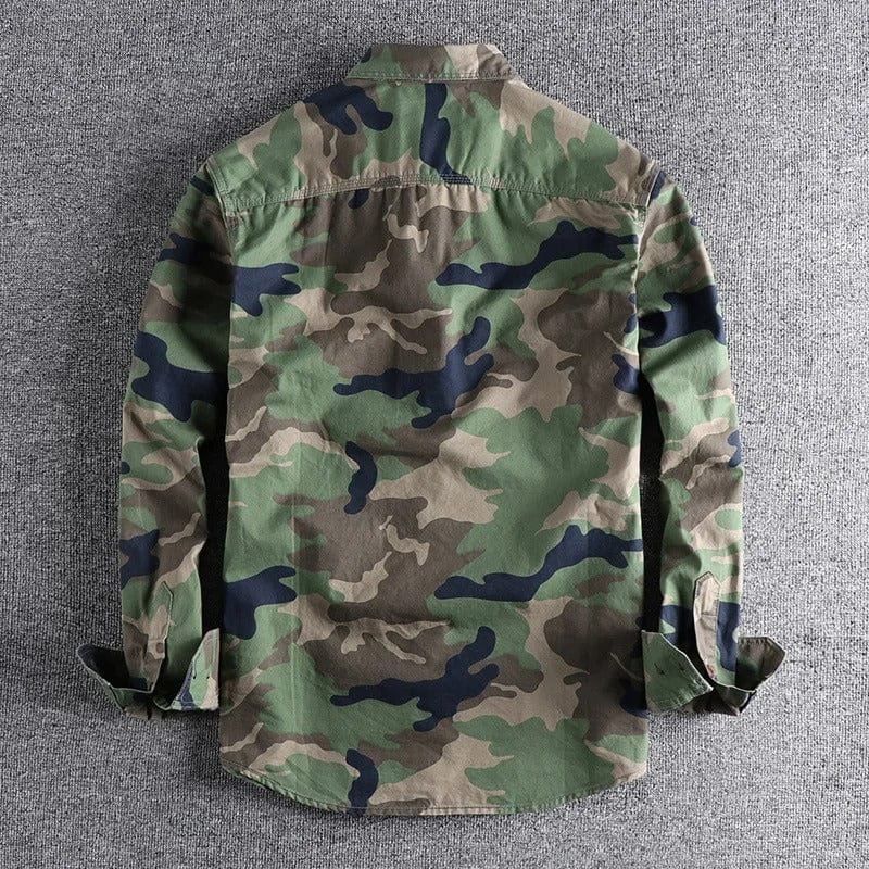 ALESSIODUINI™ camouflage shirt