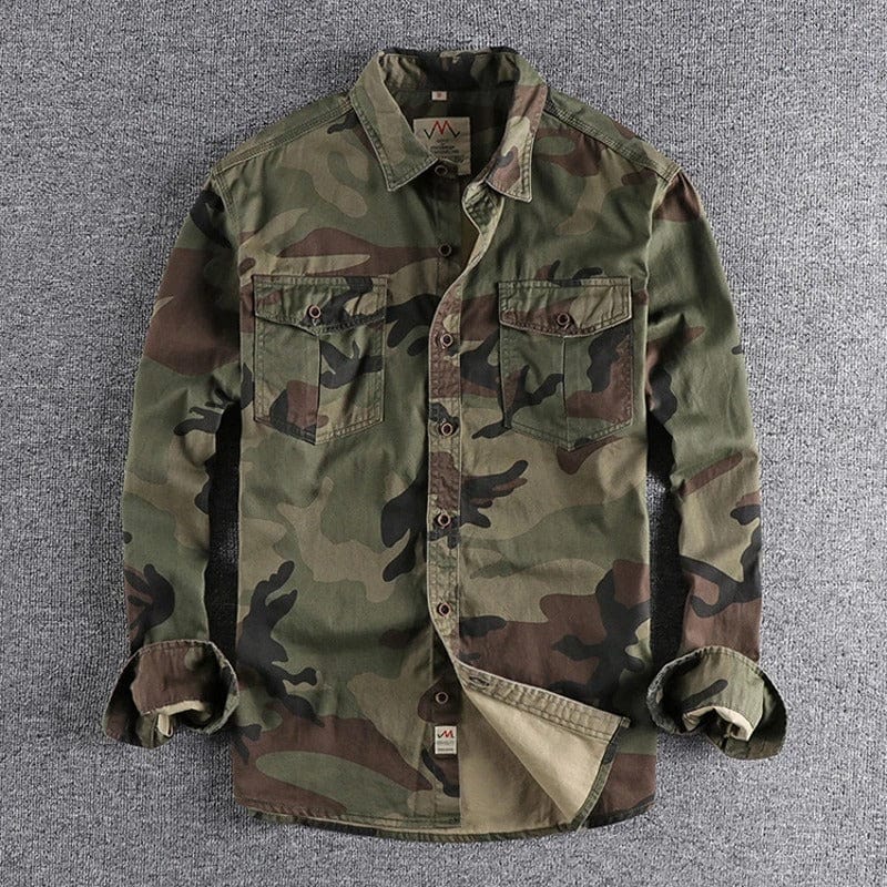 ALESSIODUINI™ camouflage shirt