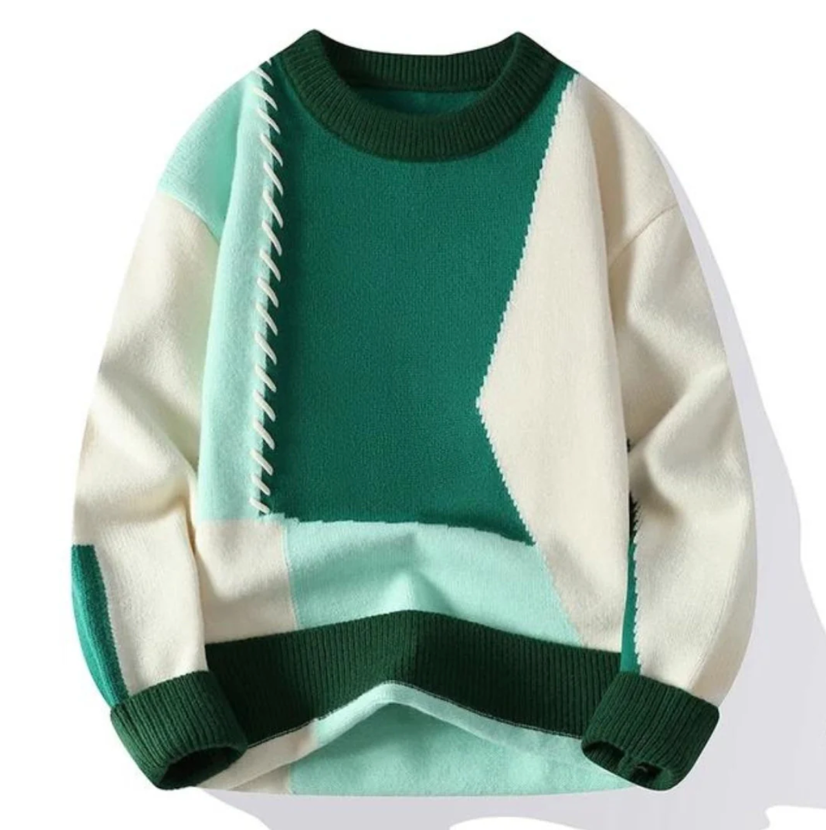 PATCHWORK PULLOVER