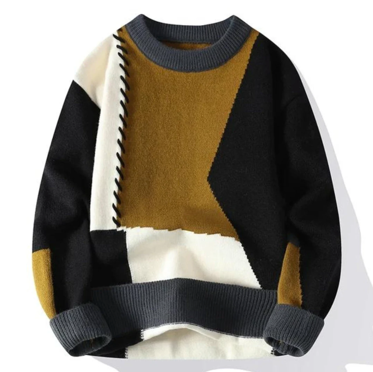 PATCHWORK PULLOVER